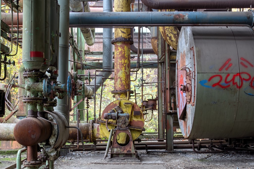 HDR Landschaftspark duisburg Noordrijn-Westfalen Duisburg-Nord hoogovencomplex urbex decay abandoned industrie hoogoven